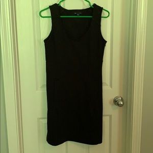 Black, stretchy short dress